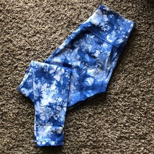 Lululemon High Rise Wunder Under Shibori